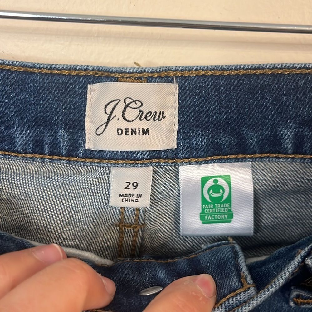 J.Crew Denim 9” Toothpick Skinny Jean - Picture 6 of 9